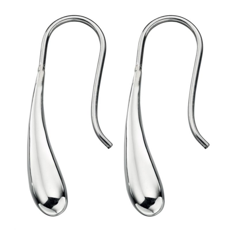 Penmans |  Long Drop Silver Earrings