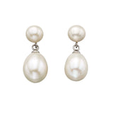 Penmans | Double Drop Pearl Earrings