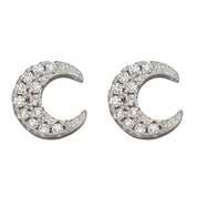 Penmans | Crescent Moon Stud Earrings