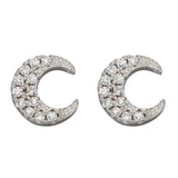 Penmans | Crescent Moon Stud Earrings