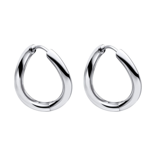 Penmans | Infinity Twist Hoop Earrings