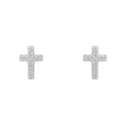 Penmans |  Small Cross Stud Earrings