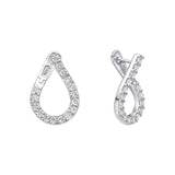 Diamonfire | Front Twist Hoop Earrings