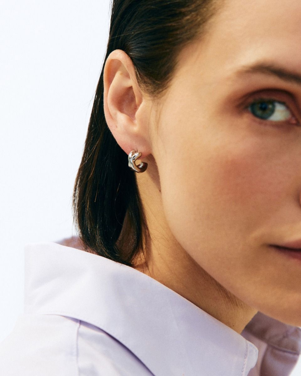 Edblad | Alexa Hoops - Steel