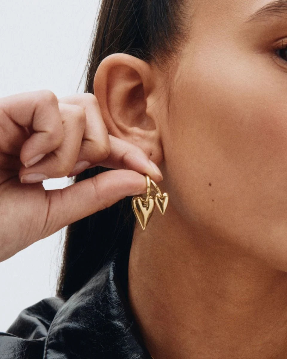 Edblad | Amore Hoops - Gold Plate