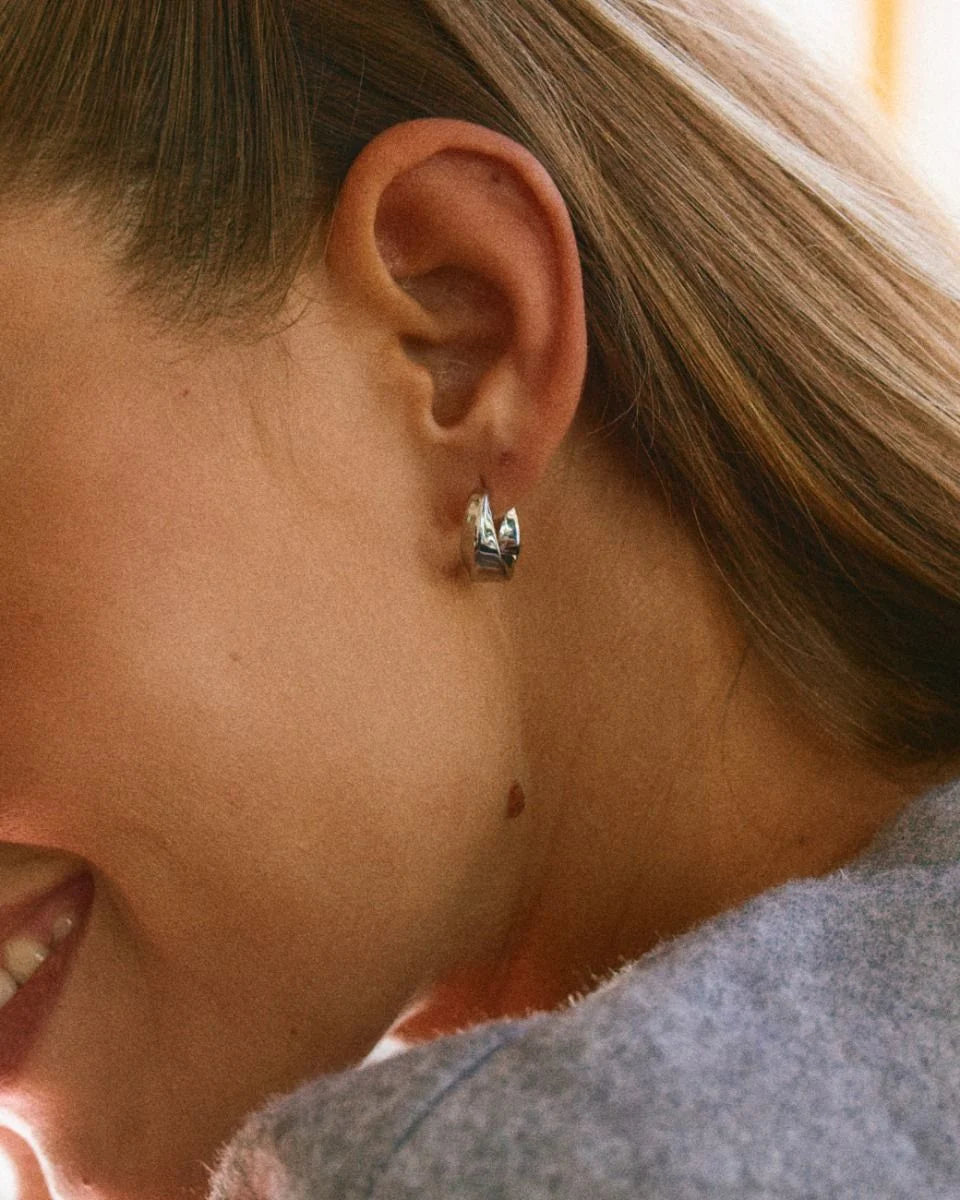 Edblad | Helix Hoops - Steel