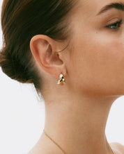 Edblad | Helix Studs - Gold plate