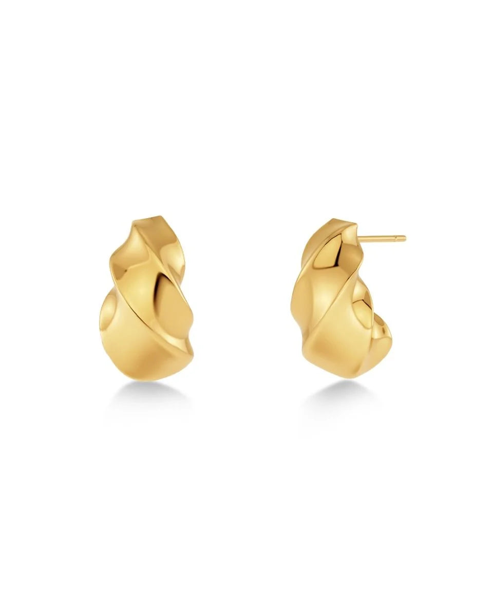 Edblad | Helix Studs - Gold plate