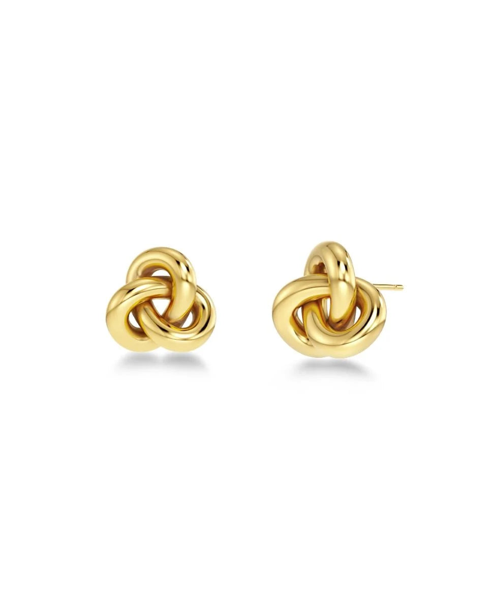 Edblad | Infinity Knot Studs - Gold plate