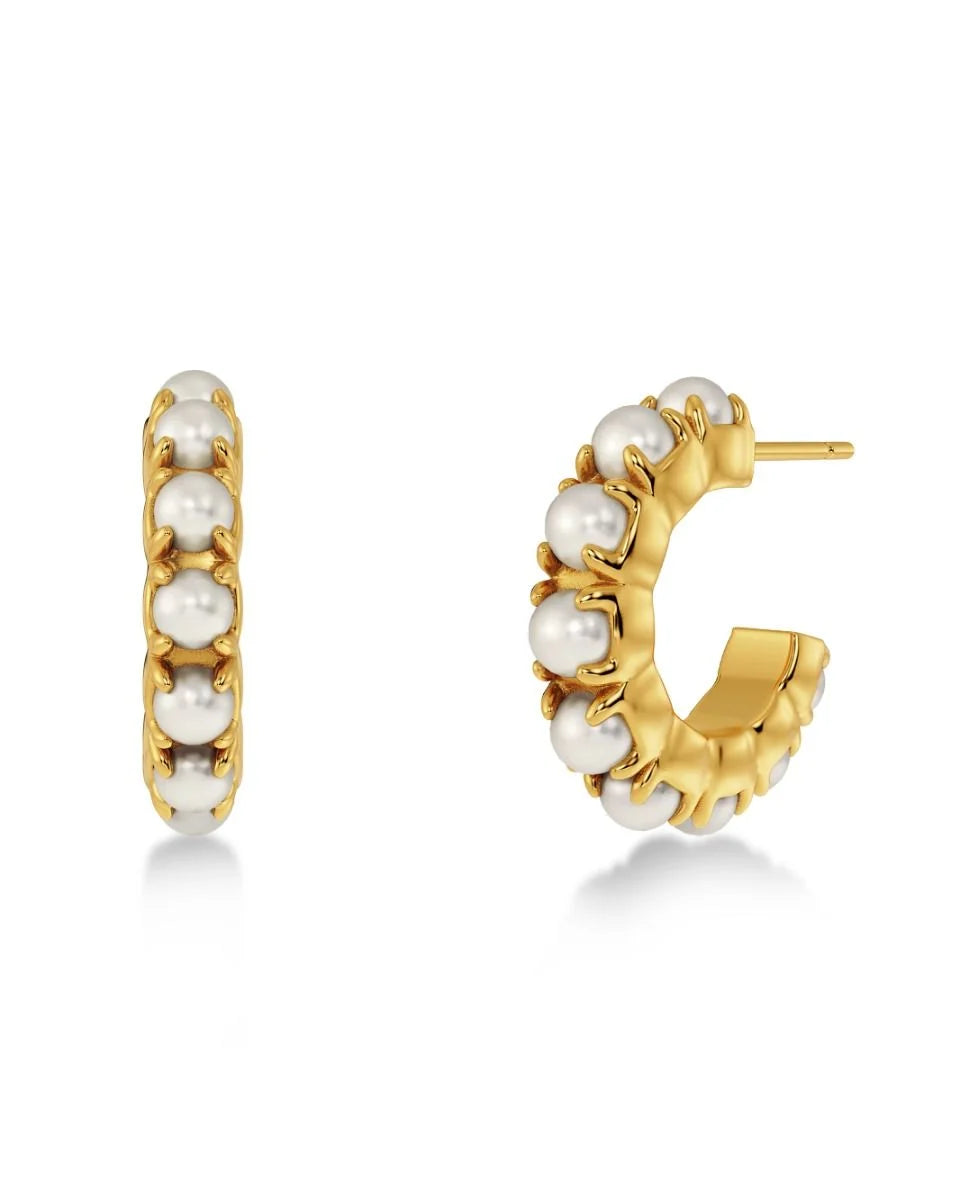 Edblad | Lilo Hoops - Gold plate
