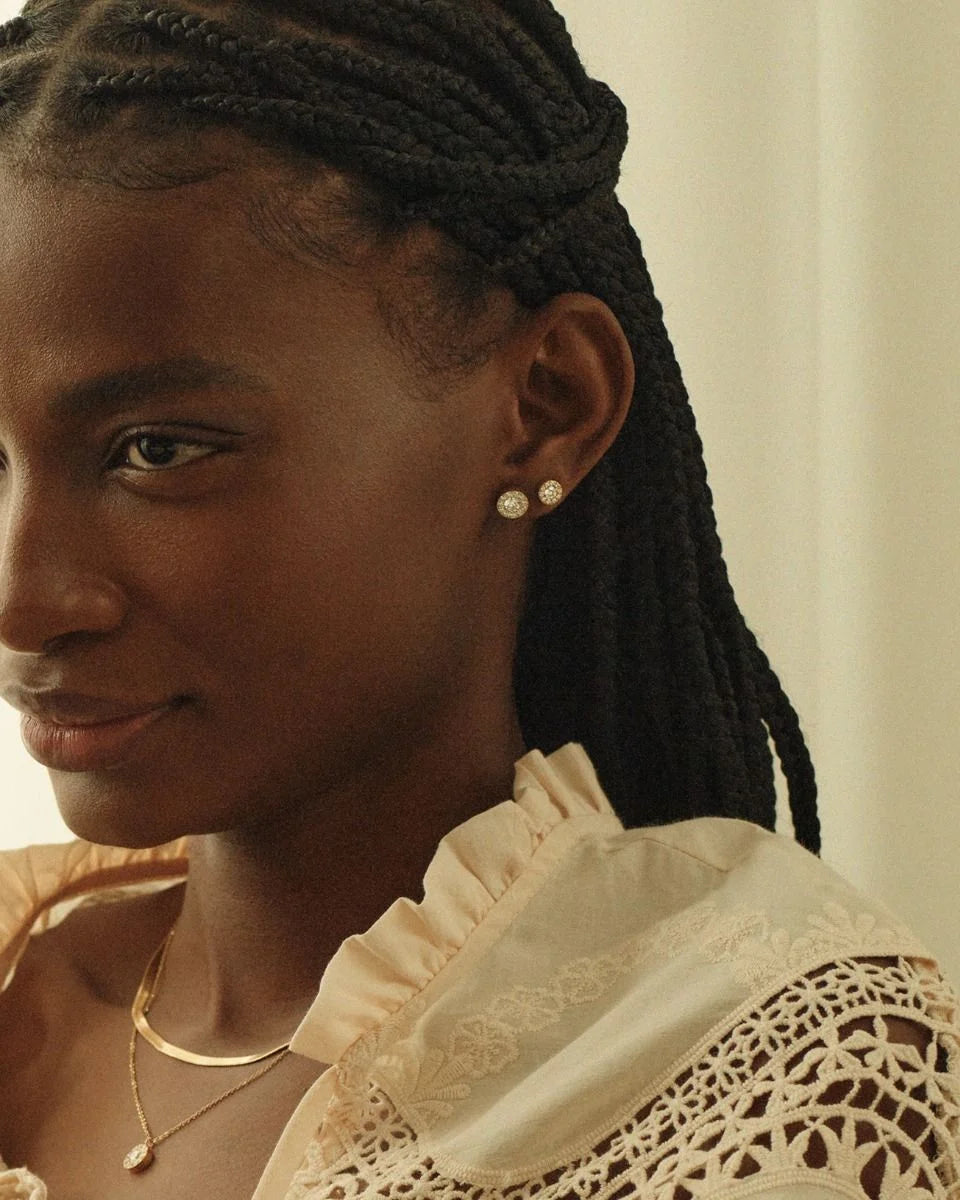 Edblad | Thassos Studs - Gold