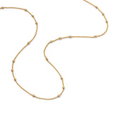 Daisy London | Beaded Layering Chain Necklace