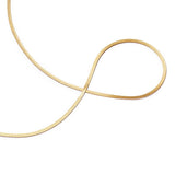 Daisy London | Fine snake chain Gold Plate Necklace