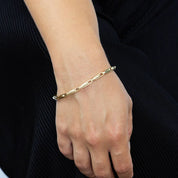 Penmans | Long Flat Links Bracelet