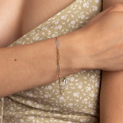 Penmans | Elongated 2 Tone Link Bracelet