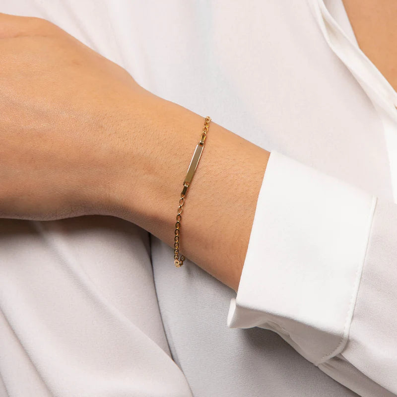 Penmans | Gold ID Bracelet