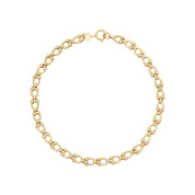 Penmans |  9ct Yellow Gold Oval Link Bracelet