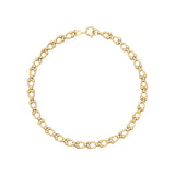 Penmans |  9ct Yellow Gold Oval Link Bracelet