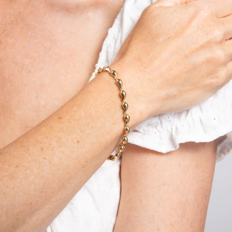 Penmans | Organic Droplet Tennis Bracelet