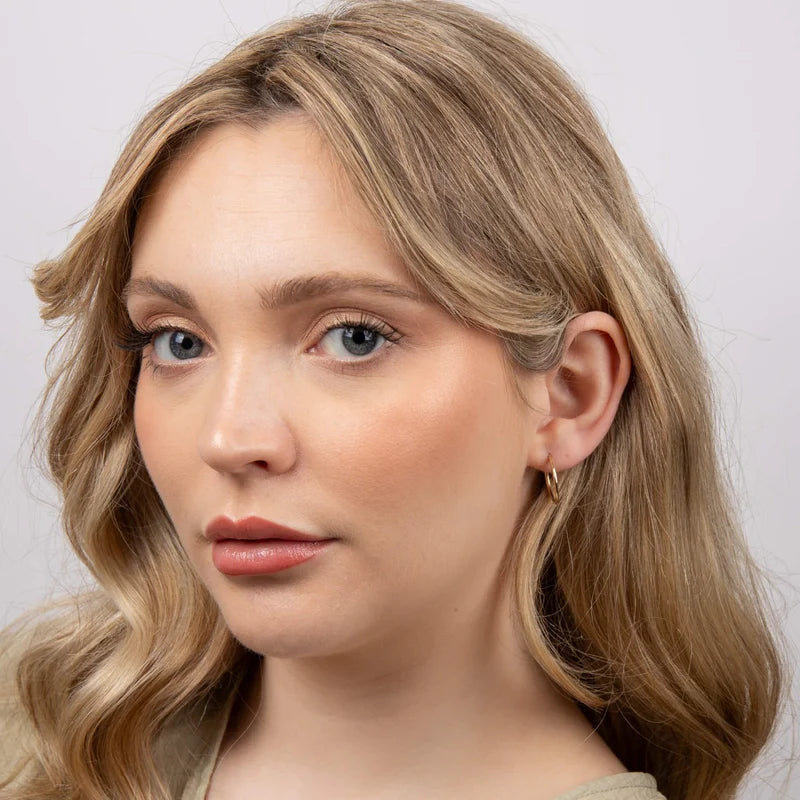 Penmans |  9ct Gold 15mm Sleeper Hoop Earrings