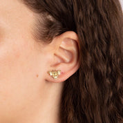 Penmans | Detailed Bee Earrings