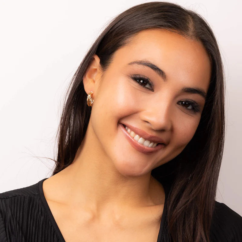 Penmans | Rope Textured Hoop Earrings