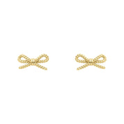Penmans | Rope Bow Stud Earrings