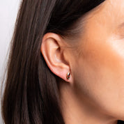 Penmans | Marquise Garnet Stud Earrings