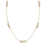 Penmans | Infinity Station Necklace in Gold