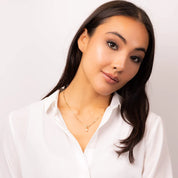 Penmans | T-Bar Chain Necklace with a Freshwater Pearl