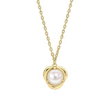 Penmans | Petal Set pearl Necklace