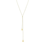 Penmans | Organic Teardrop Lariat Necklace