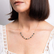 Penmans | Ornate Blue Topaz Necklace