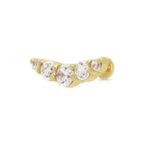 Scream Pretty | Helix Curve Sparkling Flat Back Earring