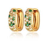 Scream Pretty | Mosaic Chunky Huggie Hoops
