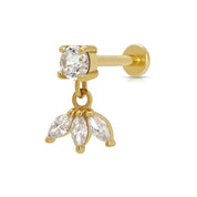 Scream Pretty | Princess Flat back Earring