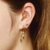 Scream Pretty | Rebel Daith Single Hoop Earring