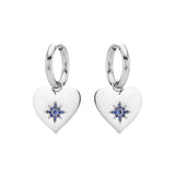 Bijoux De Mimi | Lucinda Chunky Heart Hoops
