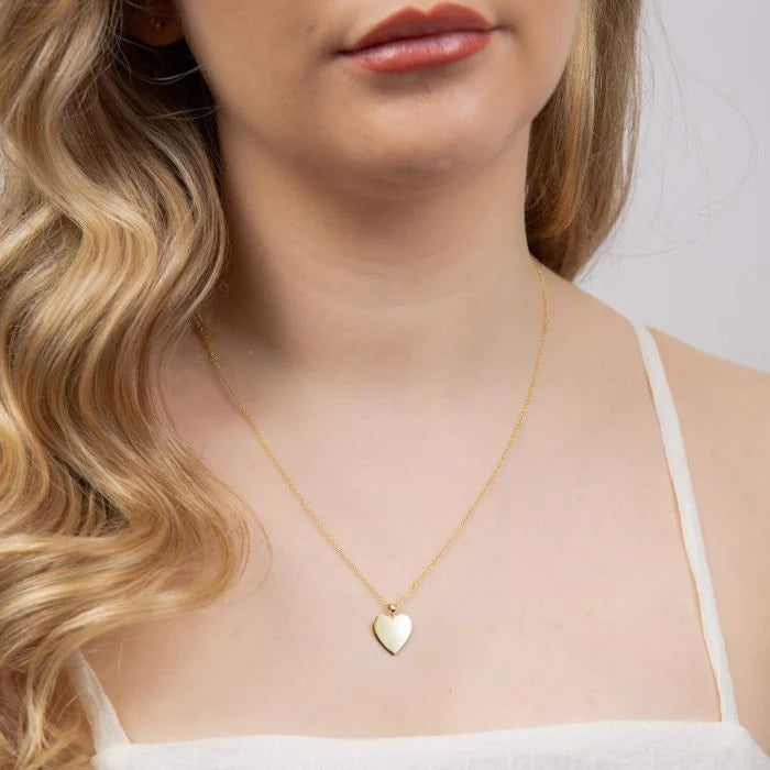 Penmans | Heart Engravable Tag Pendant