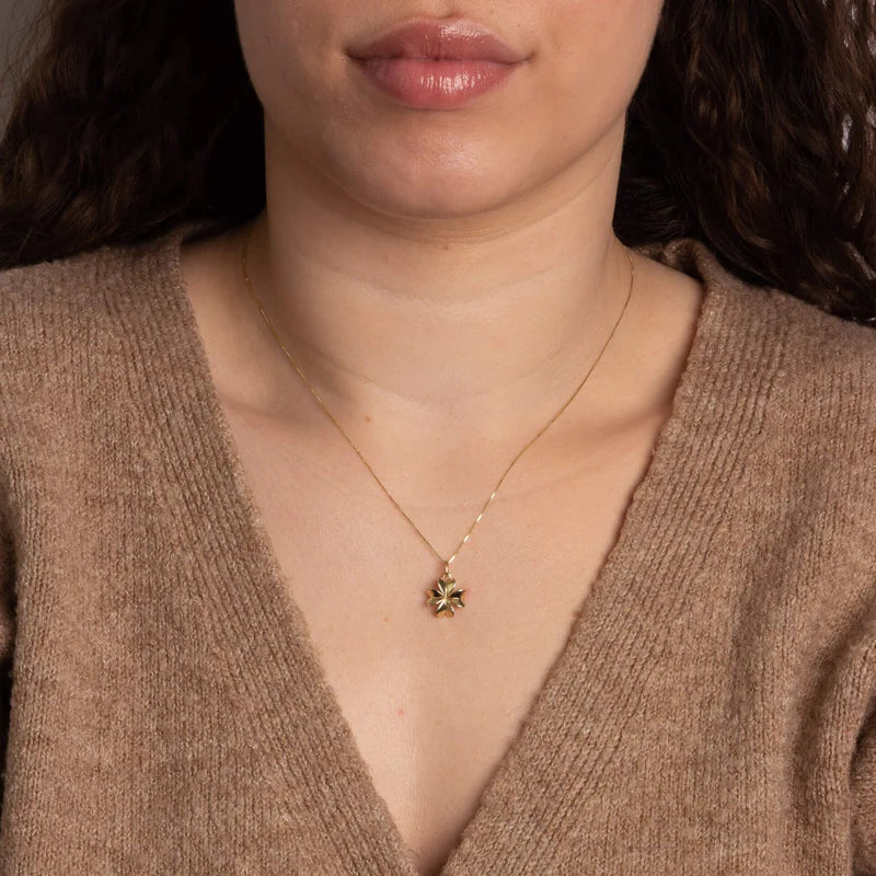 Penmans |  9ct Yellow Gold Four Leaf Clover Pendant