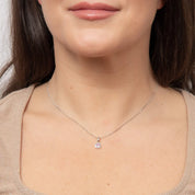 Penmans | Pink Sapphire Pendant with Diamond Surround