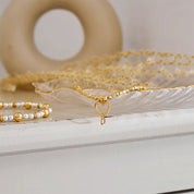 ChloBo | Interlocking hearts Gold Plate bracelet