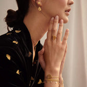 Daisy London |  Isla Double Rope Bracelet - Gold Plate