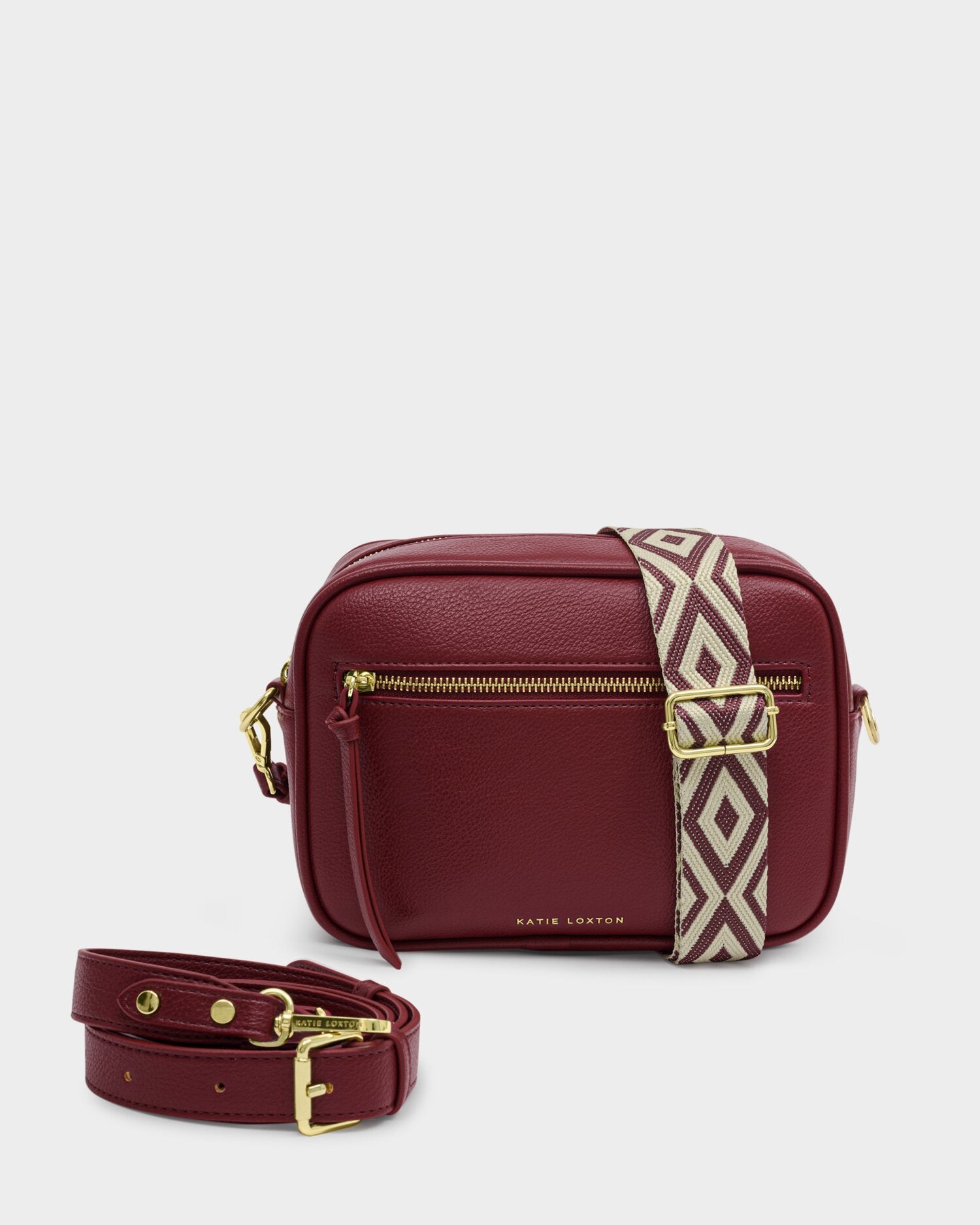 Katie Loxton | Hallie Crossbody Bag - Cherry