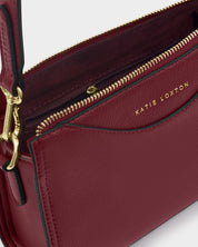 Katie Loxton | Alba Crossbody Bag - Cherry