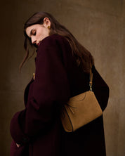 Katie Loxton | Alba Crossbody Bag - Caramel Suedette