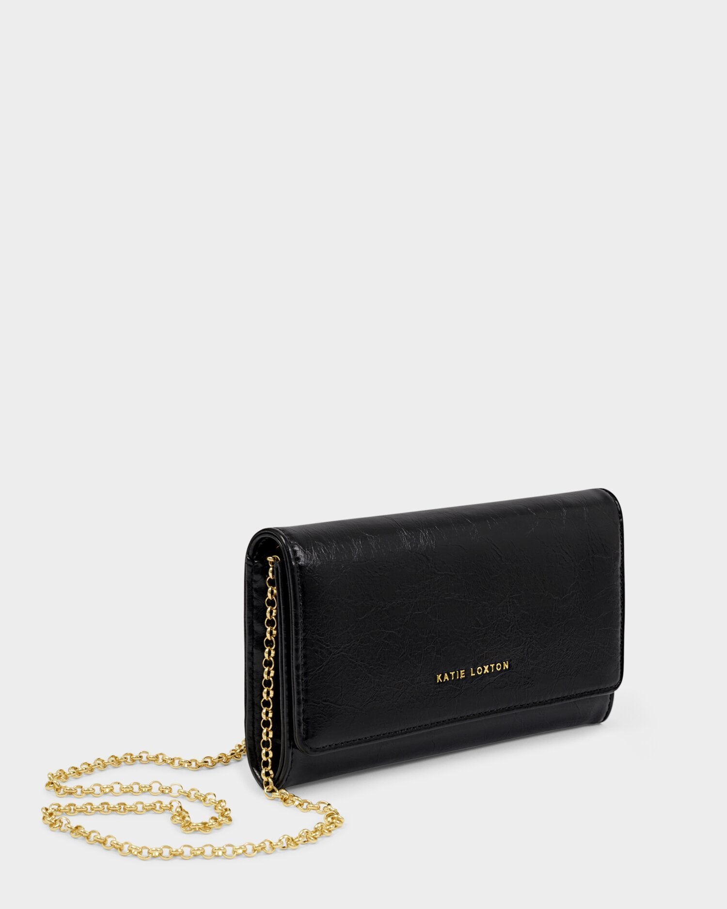 Katie Loxton | Zea Black Crossbody Purse - Black