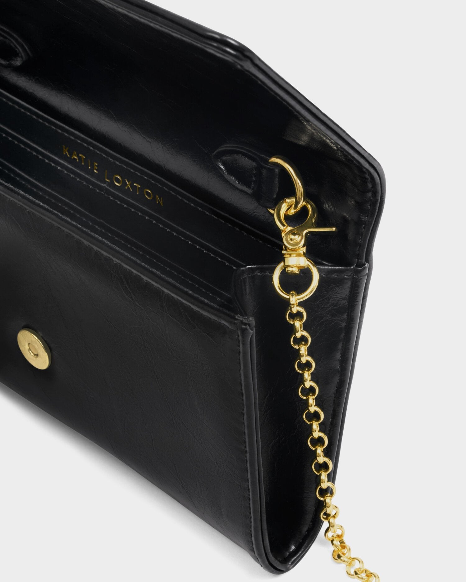 Katie Loxton | Zea Black Crossbody Purse - Black