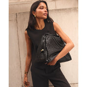 Katie Loxton | Nova Large Shopping Bag - Black