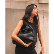 Katie Loxton | Nova Large Shopping Bag - Black